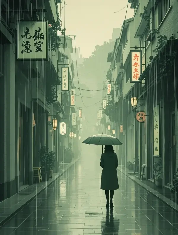 短剧《第七个雨季》封面 - 荷塘月色 - 短剧大全免费